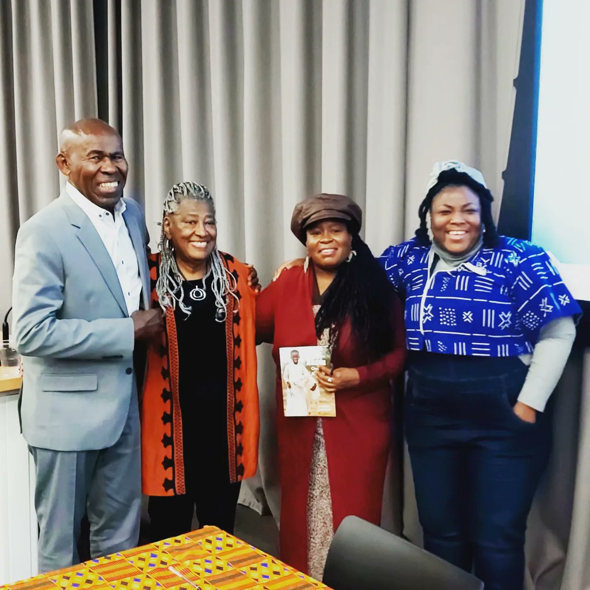 DrAliceCorble's tweet photo. Phenomenal @de_archive #WalterRodney book launch yesterday hosted by Connie Bell incl powerful talks by Dr Patricia Rodney, #RepairNation, Prof Gus John & @Xosei. @RodneyProject #KofiBaadu #lakshmi #childrensbooks #politicaleducation #blackhistory https://t.co/0DokDtTAdz