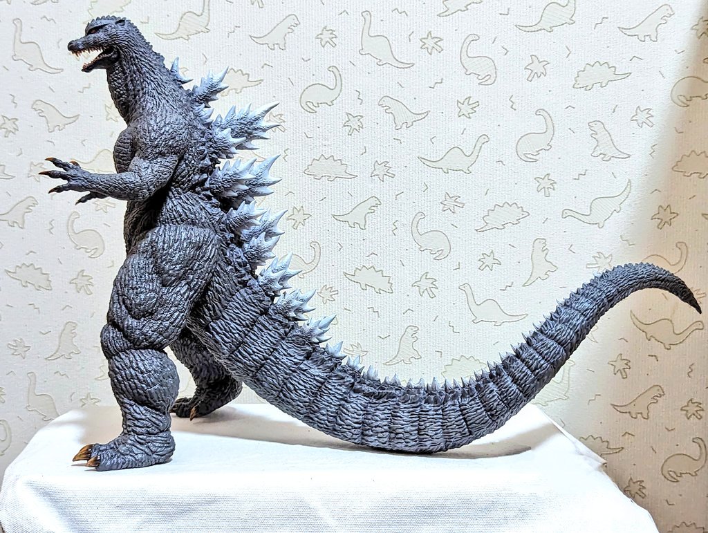 w−dragon ゴジラ 2004 まず一言 素晴らしすぎる…😭 海外フィギュアっ