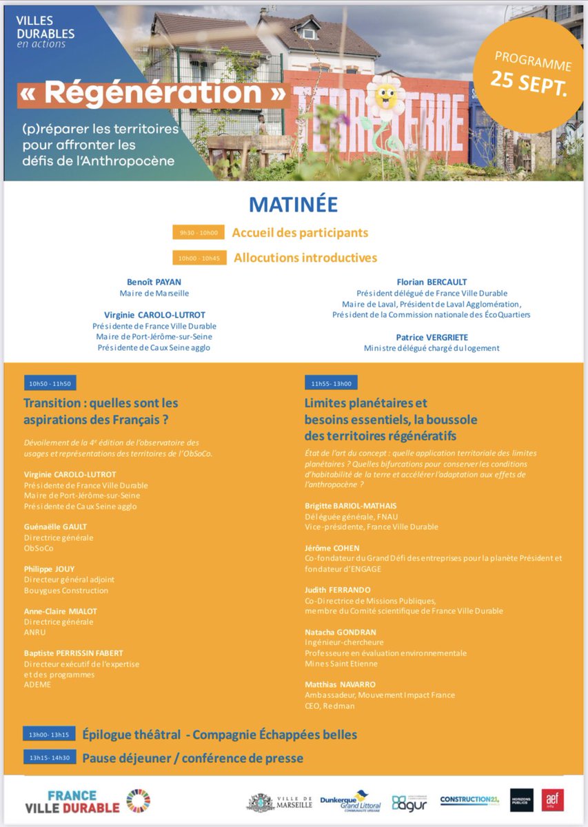 Jérôme Cohen (@jejcohen) on Twitter photo A #marseille demain à l’invitation de @Fr_VilleDurable pour parler de régénération / restauration des territoires. J’y présenterai notamment les 💯 propositions du <a href="/Le_Grand_Defi/">Le Grand Défi</a> #biodiversité #engage <a href="/NantesMetropole/">Nantes Métropole</a> <a href="/Occitanie/">Région Occitanie</a> A #marseille demain à l’invitation de @Fr_VilleDurable pour parler de régénération / restauration des territoires. J’y présenterai notamment les 💯 propositions du <a href="/Le_Grand_Defi/">Le Grand Défi</a> #biodiversité #engage <a href="/NantesMetropole/">Nantes Métropole</a> <a href="/Occitanie/">Région Occitanie</a>
