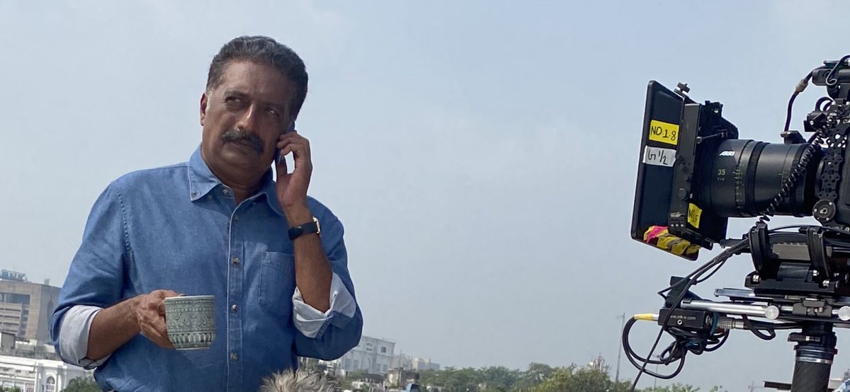 In DELHI… don’t worry Bhakths !!! .. I’m #justshooting for My CUP of CHAI ..😂😂😂 #justasking