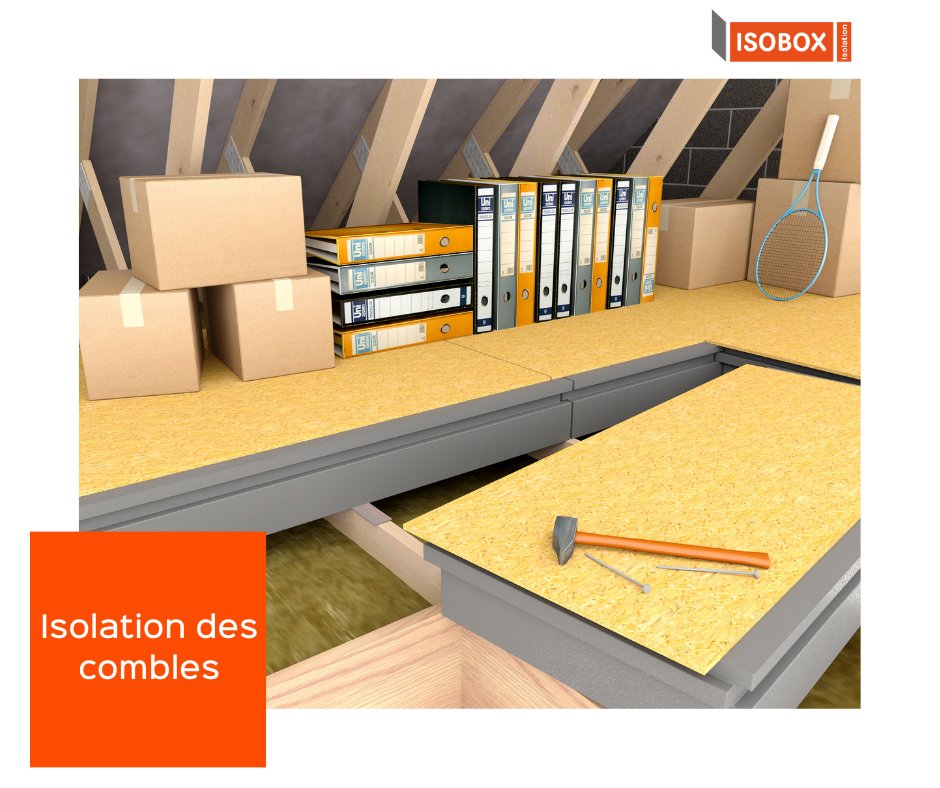 Isoler les combles, c’est traiter la principale origine des déperditions thermiques d’une construction, qui est de l’ordre de 25 à 30%.✅

📲 Retrouvez toutes les infos produits : Isolation des combles perdus | Artisans isolation | Isobox Isolation (isobox-isolation.fr)