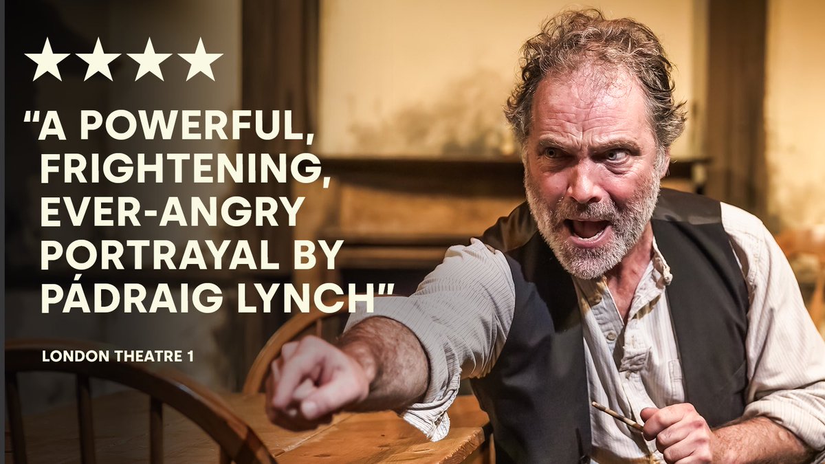 Pádraig Lynch never ceases to amaze us. Every night he gives his all and it's breathtaking. Don't miss out! He's spectacular!

finboroughtheatre.co.uk/production/bir…

#irishtheatre #londontheatre #mustsee #5stars #offienominated #StandingOvationNom