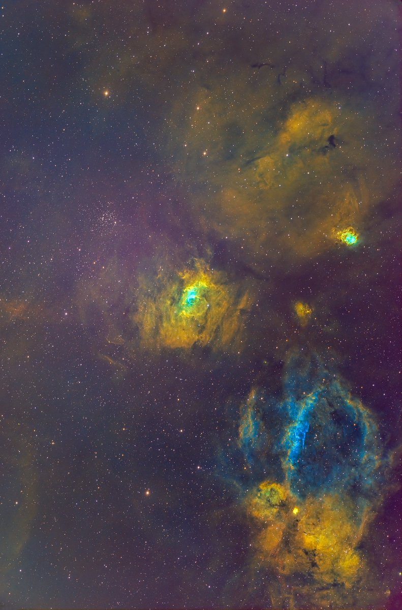 15 hours on the Bubble Nebula- #astrophotography