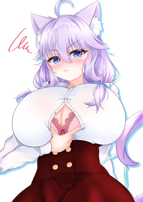 うちの子にくぱぁしてもらった(シャツを) 