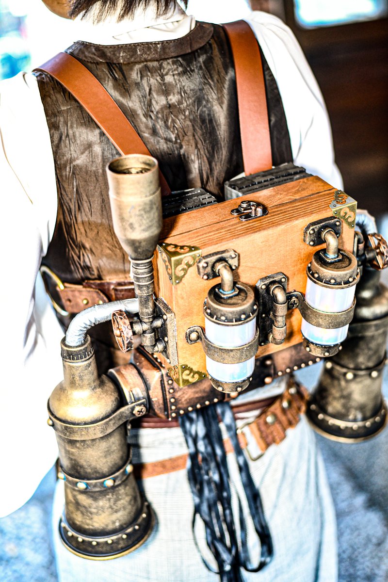 mermerhababa's tweet image. カッコよく撮って頂いたジェットパック💪( &apos;ω&apos; 💪)
photo:燕蜂
@Barrettbee09
#スチリバ #steamriverside