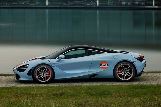 McLaren 720S Gulf Livery Coupe #McLaren #SupercarSunday #supercar #racecar