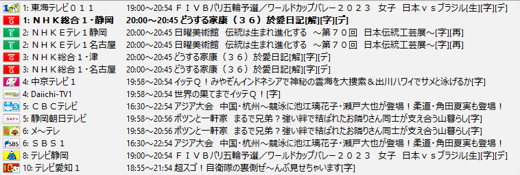 suzaku512's tweet photo. #TVTest https://t.co/pIY8lGXiAA