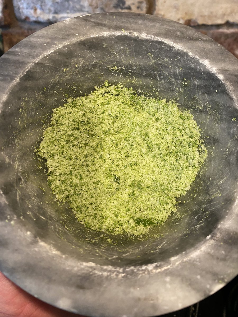 First cooking job of the day done ✅ 

Bay leaf 🍃 salt ready for the roast potatoes &amp; there’s only one salt you can use <a href="/maldonsalt/">Maldon Salt Co.</a> master salt makers since 1882 ! 

#SundayRoast #Cooking #Food #Foodporn #SundayFunday #sundayvibes #Foodie #foodblogger #Uk