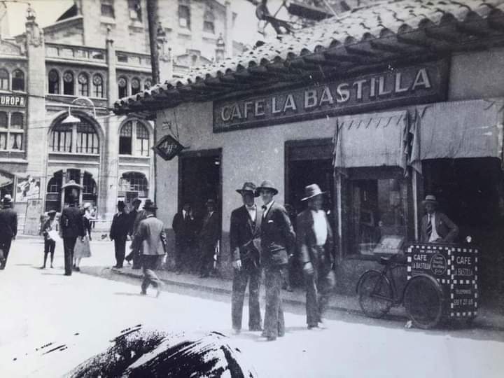 Café La Bastilla en la #MedellínDeAntaño Medellín