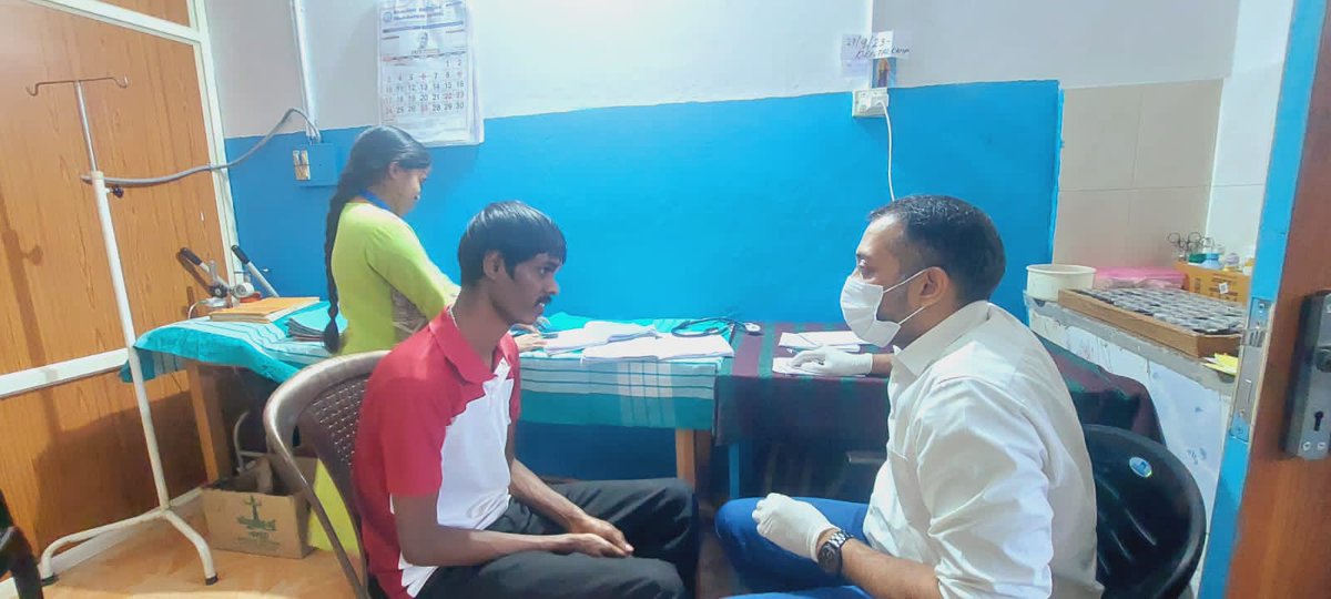 NMC's MARB patient safety awareness week celebration,Aster Volunteers of Dr. Moopen's Medical College, in association with the Psychiatry dept. conducted an awareness class for the Jyothinivas Old Age Home's caretakers and a medical camp for inmates.Dr. Shefin  led the sessions.