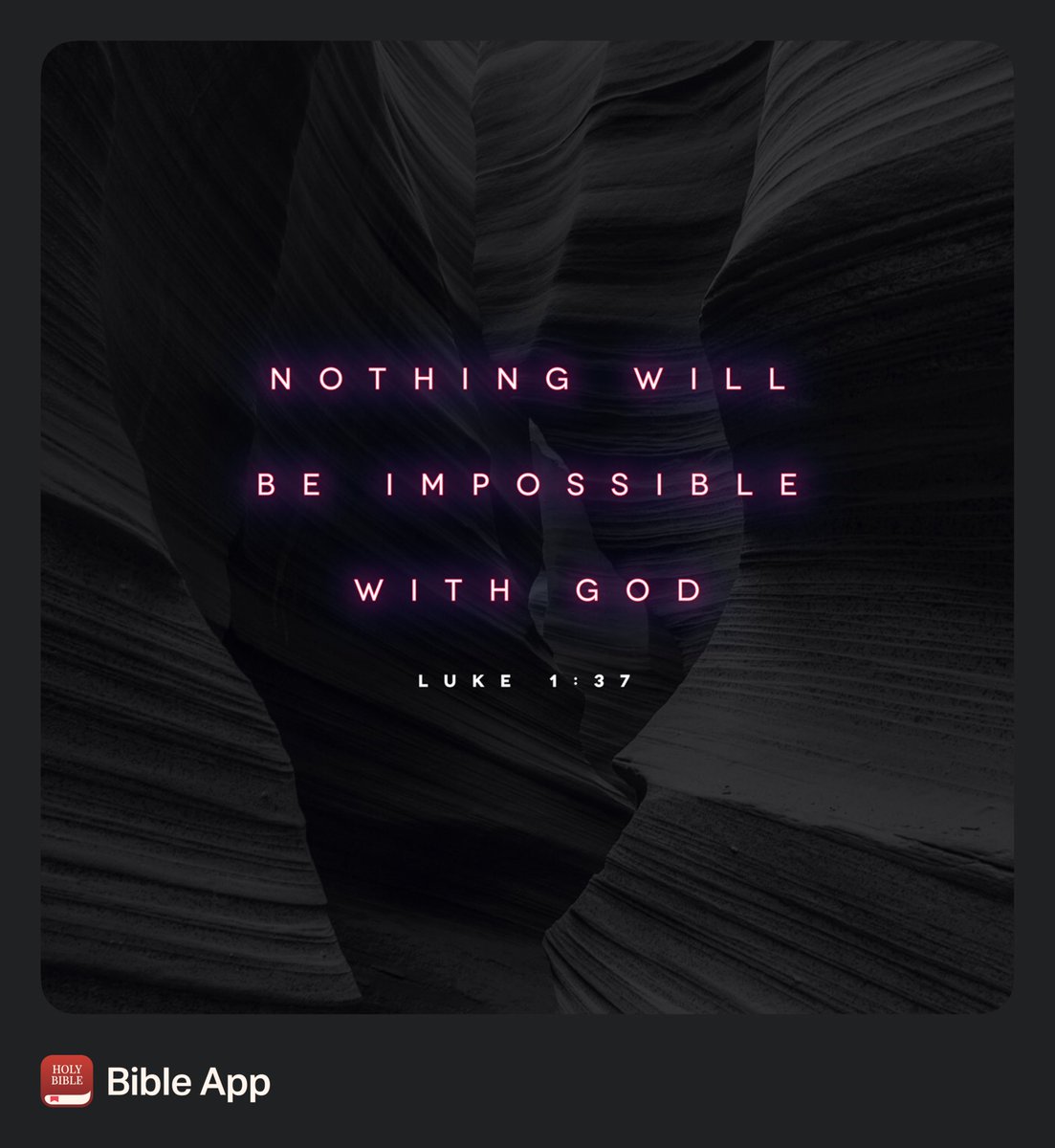 dr_pmcg's tweet photo. “For the word of God will never fail.”
Luke 1:37 NLT https://t.co/5kpDCwvwi6
