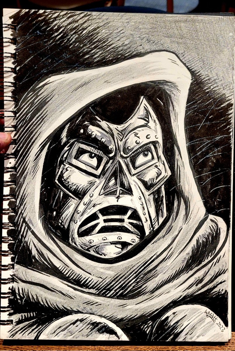 Doom!

#swyattart #drdoom #victorvondoom #Marvel #supervillain #sketch #comicart