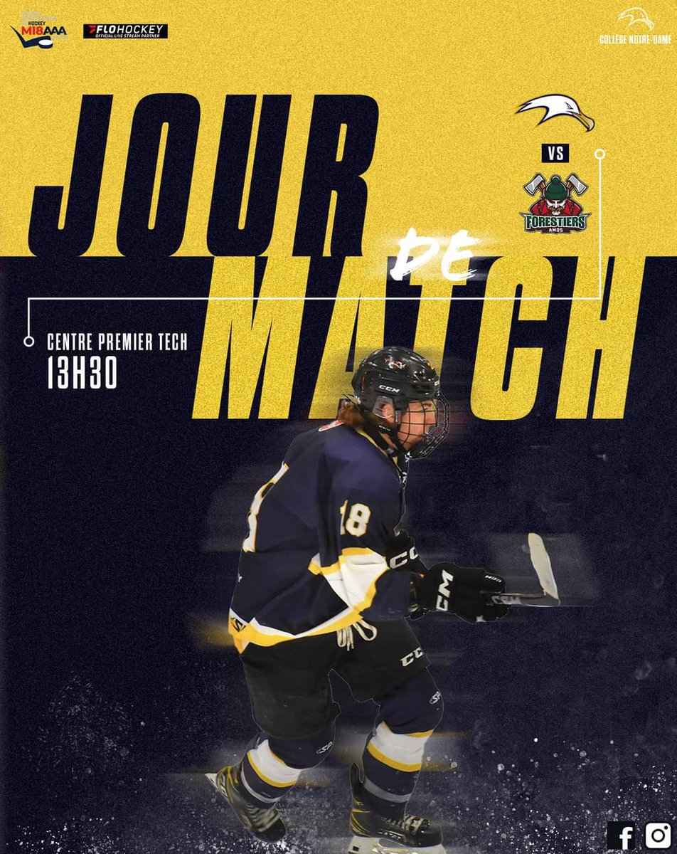 ON VOUS ATTEND!

13h30 au Centre Premier Tech! 

<a href="/LHM18AAAQ/">Ligue de hockey M18 AAA du Québec</a>