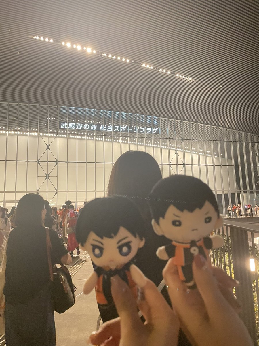 ebi1813's tweet photo. ハイキューフェス最高に楽しかった！！
オレンジって言われてたのに白着てったクソオタクですごめんなさい。
でもハイキュー大好きです💖 https://t.co/8oAuPuEqrP