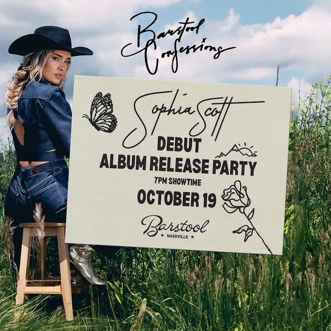 NASHVILLE!!
Come celebrate with me at Barstool Nashville on October 19th for the release of my album! Gonna play the songs for you live and then we’re gonna get groovy. Can’t wait to see you🤘Link in bio to RSVP 21+