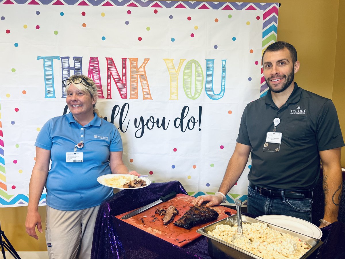 CreasySpringsHC's tweet photo. We select our team based on their servant heart &amp; compassionate nature. With Dementia Care Appreciation Week upon us, we wanted to extend a special shoutout to our team members who specialize in our Legacy Memory Care. Your help &amp; devotion don’t go unnoticed. Thank you everyone. https://t.co/Vaz3o91z61