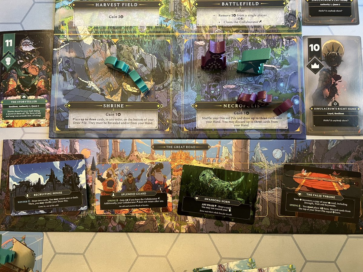 Initial thoughts after my first solo game of <a href="/OldKingsCrown/">The Old King's Crown</a> coming to Kickstarter on 24th October. WOW, just WOW!!

If this game doesn’t appear on Top 10 lists for 2024 I will eat my hat. The solo mode by <a href="/rickyroyalbod/">Ricky Royal</a> works so well.