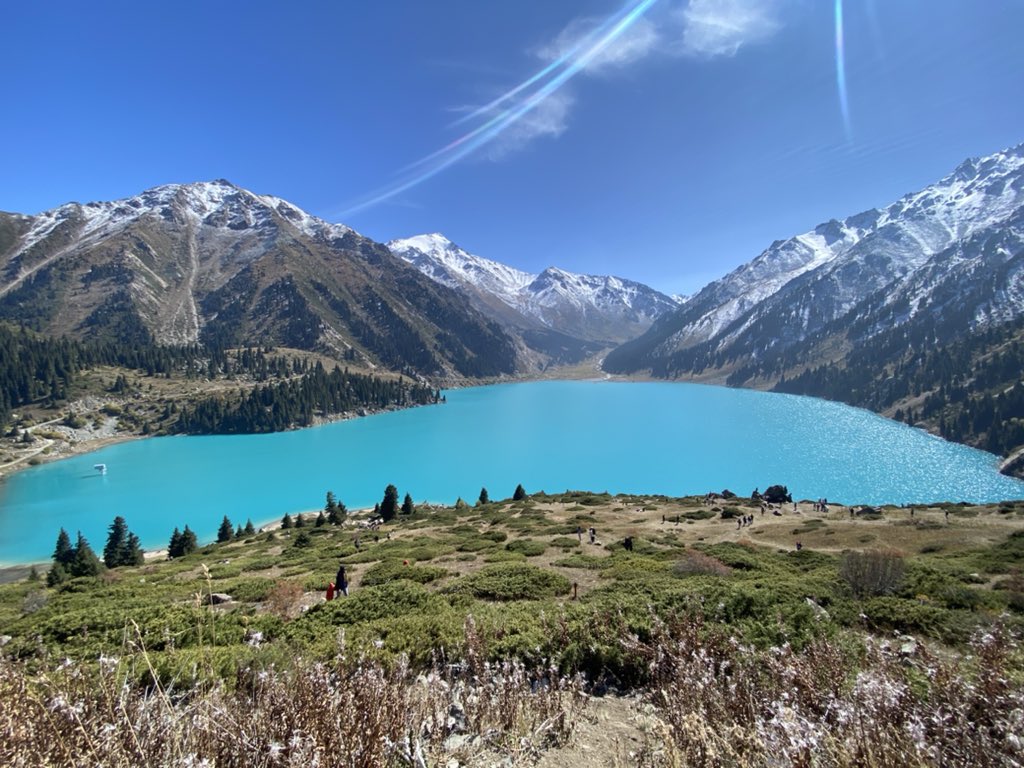 Geog_HA's tweet photo. Almaty, Kazakhstan at its finest today! Teachers now on 2 wheels… #Almaty #Kazakhstan #internationalteacher #Mountains #CentralAsia #Teacher5aday #Teacher #TeamGeo https://t.co/S8c1xxAEDZ