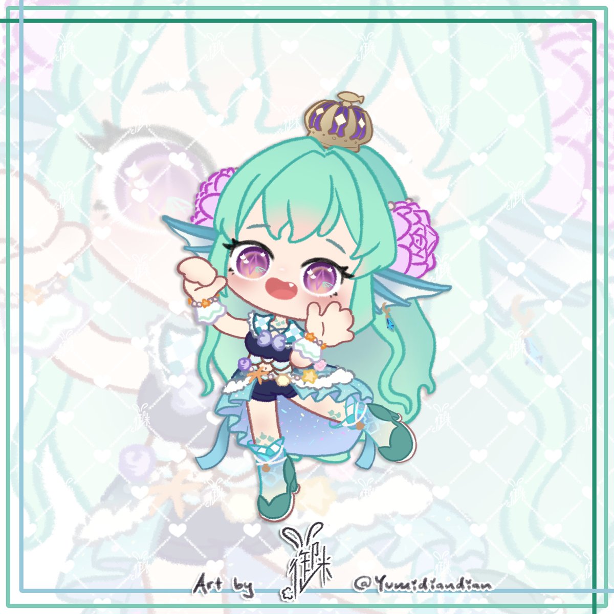 ./)    /).
(♡°▽°♡)
/>🐠🌤️🧚

#LazuLightPP #PomuPaint #pendorART #Finanart
🔗: drive.google.com/drive/folders/…