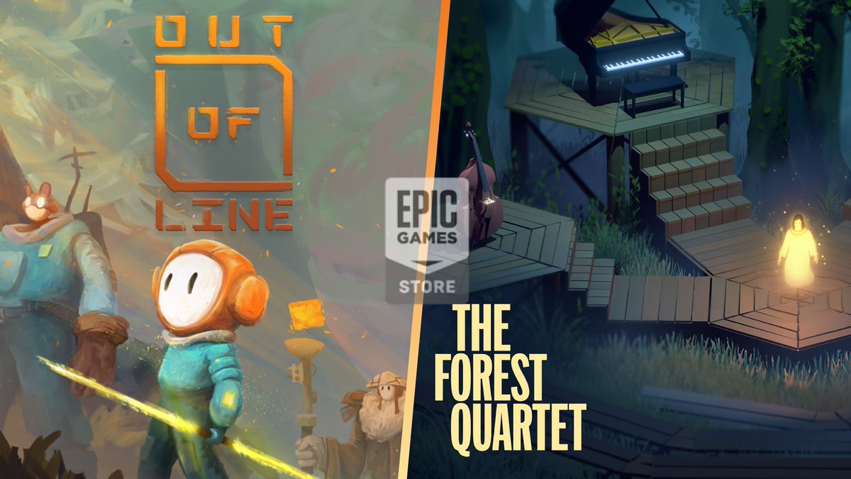 FREE PC Game Downloads: Out of Line & The Forest Quartet from Epic Games in  2023