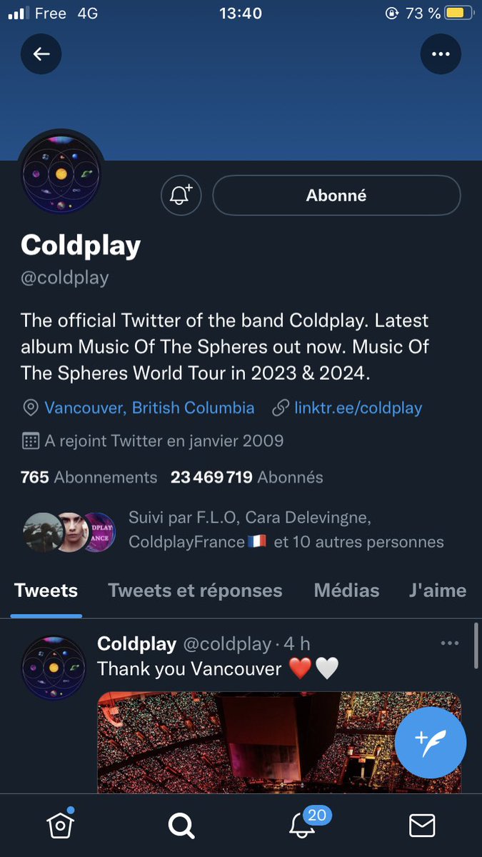 NoaleBNtwitte's tweet photo. @ColdplayFrance @ontours 🙏🏻🙏🏻🙏🏻🙏🏻 https://t.co/Fzeox08VU0