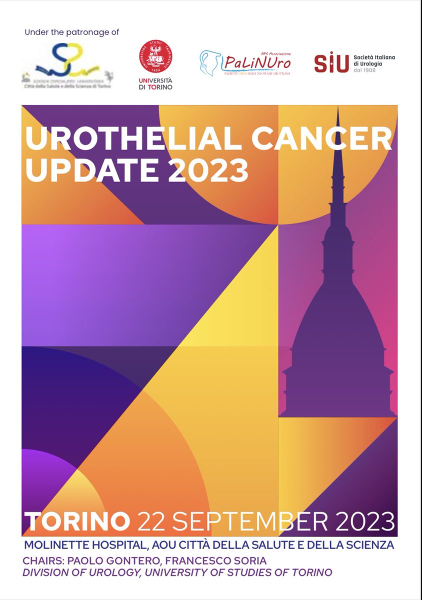 BenjaminPradere's tweet image. What a great time in #Torino to discuss the updates in Bladder Cancer with my 🇮🇹friends and colleagues! Insightful debates and fantastic organisation
Thank you for the invitation @paolo_gontero @frasor86  !
I will come back w/pleasure!
@EAU_YAUrotheli