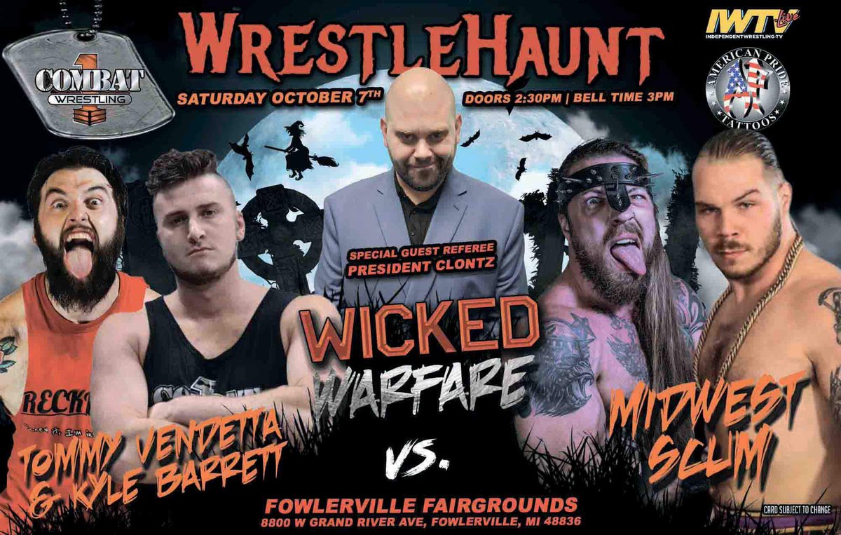 WrestleHaunt!! 🎃😈💀