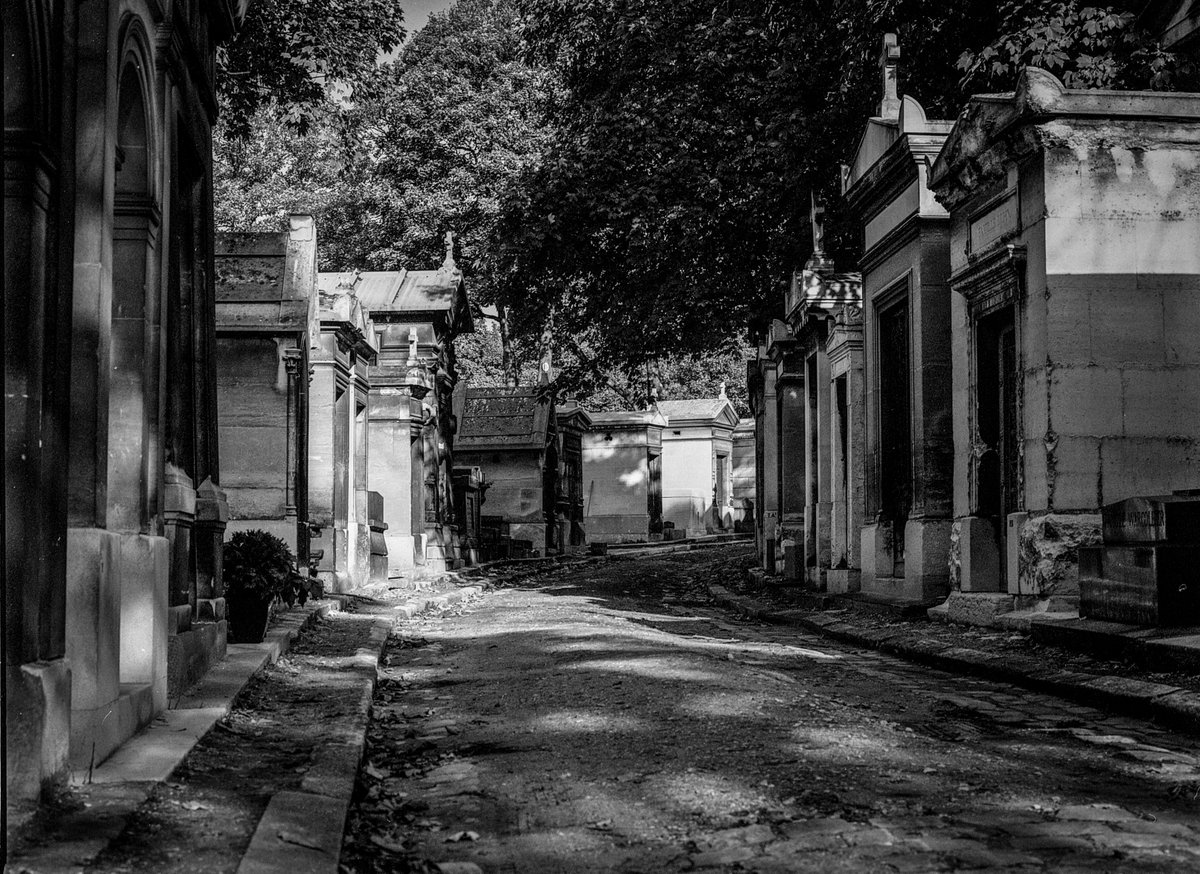 Ik ben nu al een tijd bezig om mijn negatieven archief te digitaliseren. En van Scanvue software en Epson scan software uiteindelijk overgestapt naar Silverfast.

Cimetière du Père-Lachaise #begraafplaats #parijs #paris #analogefotografie #silverfast #zwartwitfotografie