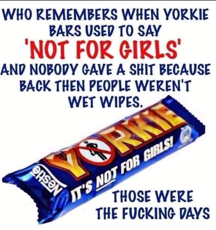Ah, the good old days