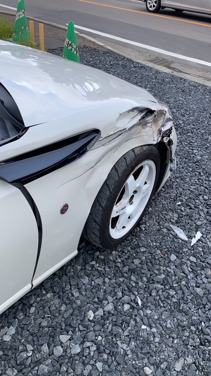 色々と落ち着いたのでご報告
やられました………
#事故 #zn6 #toyota86