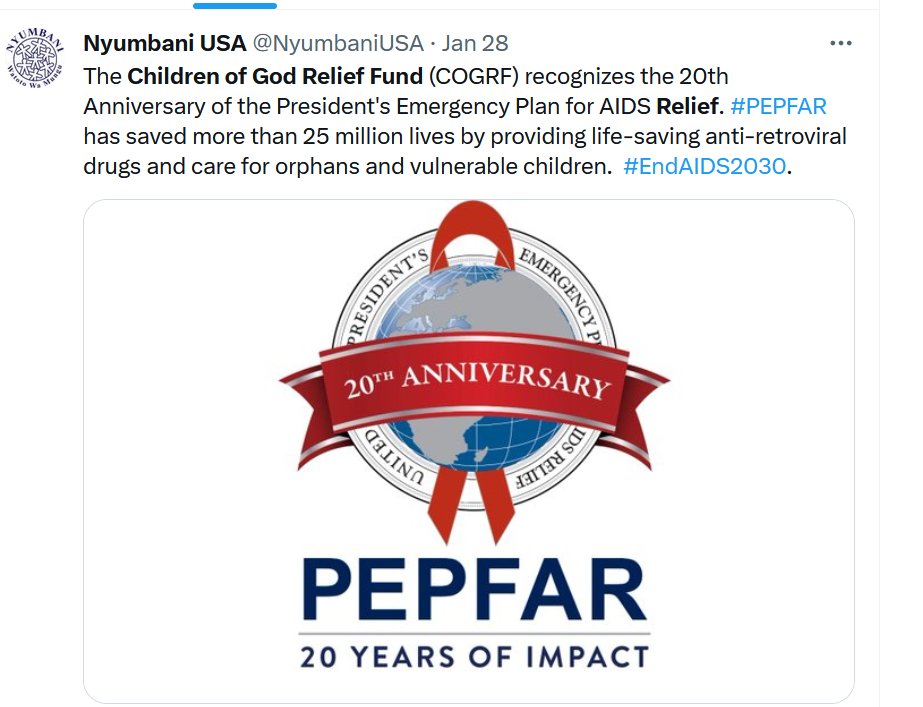 The Nyumbani AIDS orphanage in Kenya is run by The Children of God