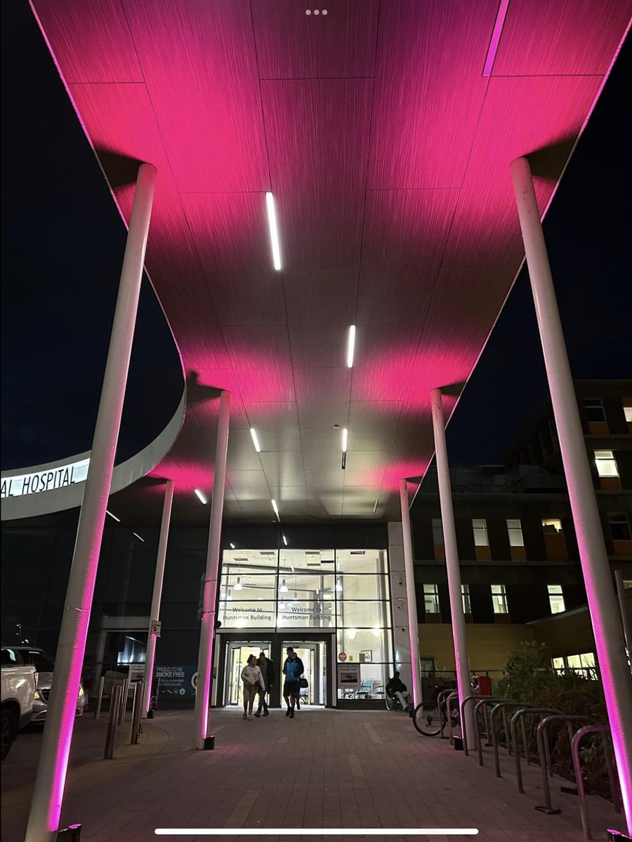 Sheffield Hospitals have turned pink for Organ Donation Week 🩷 #OrganDonationWeek
