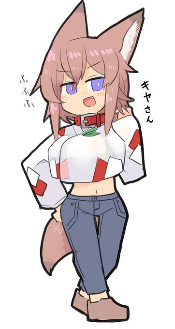 【新作】デフォルメキヤさん
マイクロビキニ(他の街の民族衣装)をいたく気に入ったのをはじめ、いろんな街の民族衣装を研究し、新たな服装を作る仕立て屋さん。キカちゃんのママン 