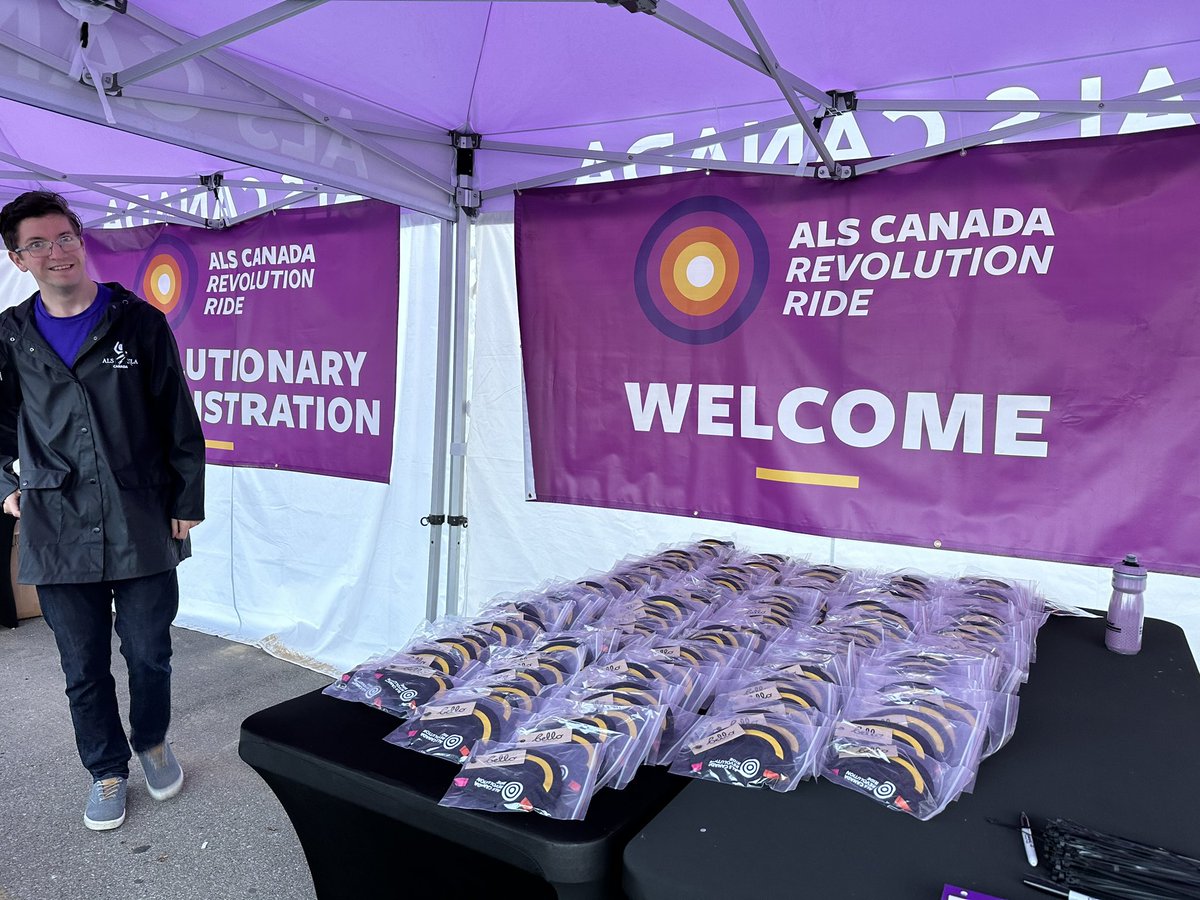 temerityTM's tweet photo. Getting ready at the start line for the @ALSCanada Revolution Ride. #AFutureWithoutALS https://t.co/Q8yhC50a4m