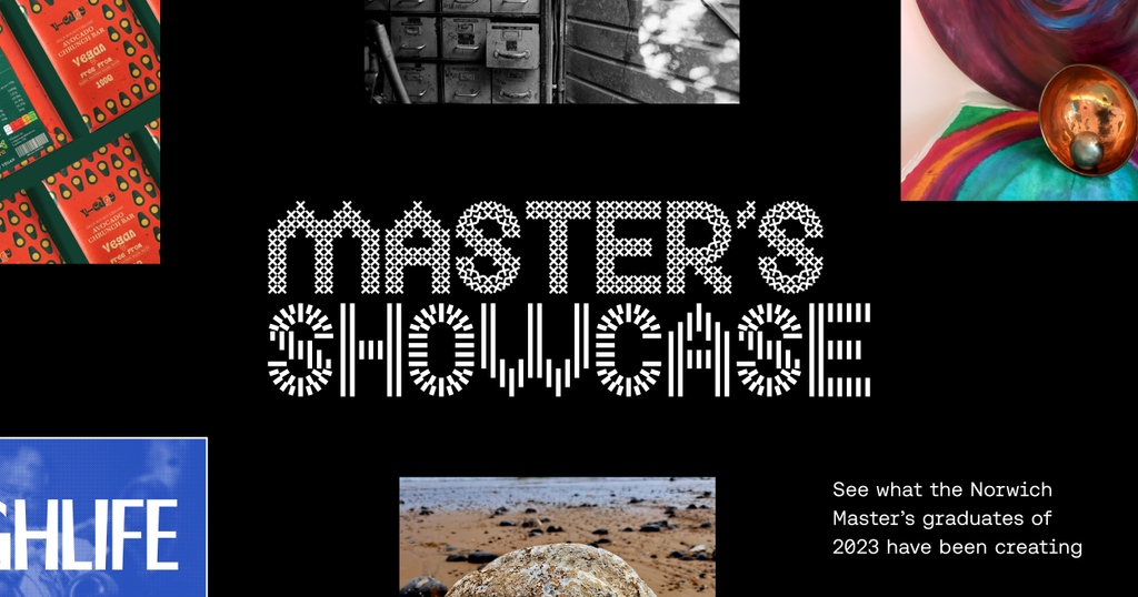 NorwichUniArts's tweet photo. Dont miss our 2023 online Master's Showcase! Explore the incredible range of creative work produced by our graduating cohort of MA and MArch students.
https://t.co/UFiM2FzOts
#MAshowcase #masters https://t.co/vvdHEngGOv