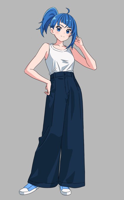 「high-waist pants」 illustration images(Latest｜RT&Fav:50)