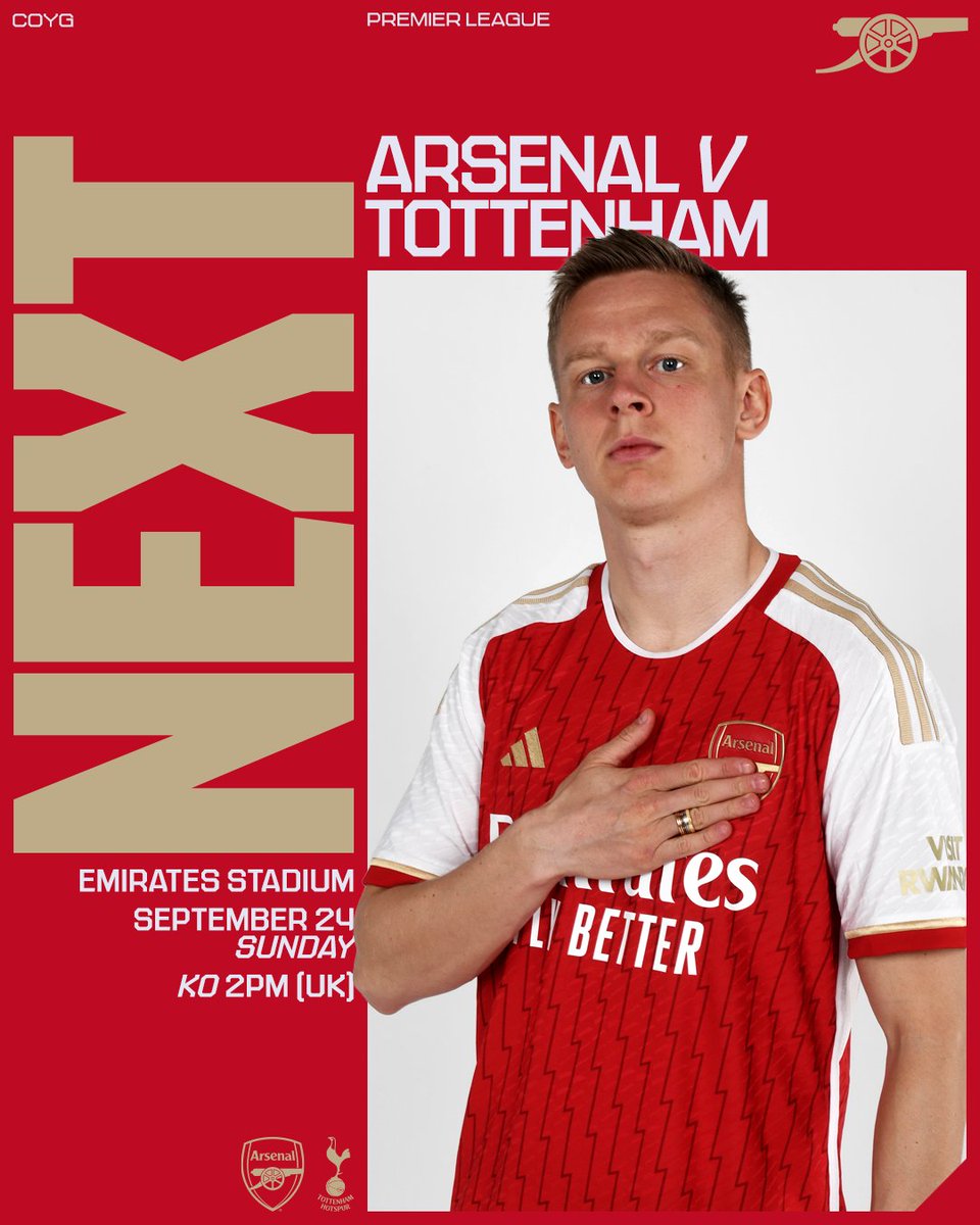 UPDATE: Arsenal vs. Tottenham Hotspur live thread now open.

Featuring:
° Team news
° Free match streaming link
° Live ticker
° Match highlights and more.

#NLD #ARSTOT #COYG