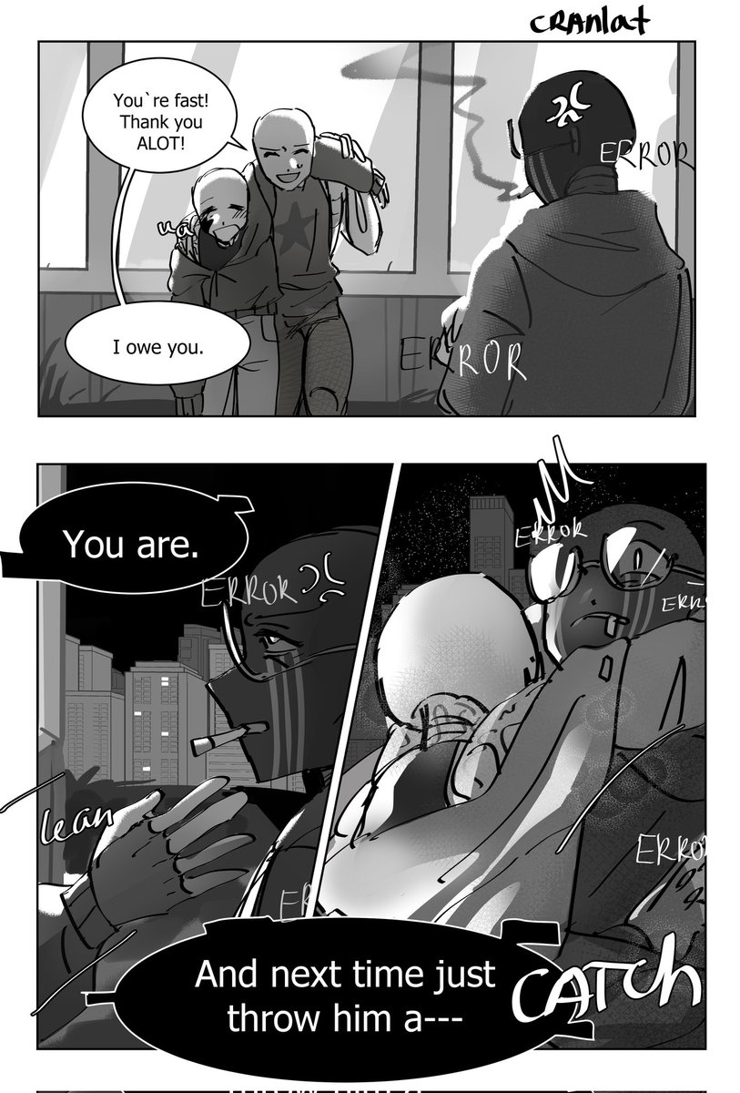 cranlat's tweet photo. Finally out
University au: drunk ink Part 1
With this school i don't have enough time for anything, so for next comic youll have to wait a little, sorry.
#errorink #errorsans #inksans https://t.co/QHfUjDMD0c