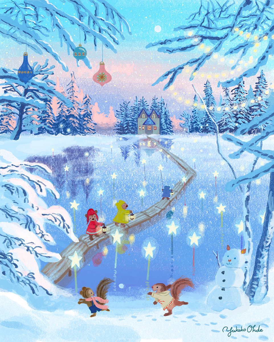 「#芸術の秋ということで作品あげてるアカウントフォローしませんか」|おおでゆかこ - イラストレーター 絵本作家のイラスト