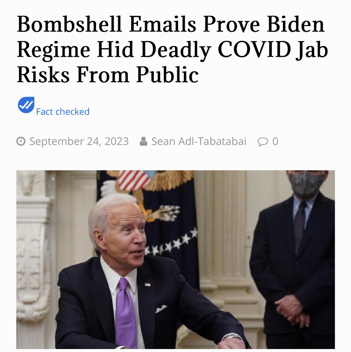 DrLoupis's tweet image. Newly released emails from the CDC reveal that the Biden regime new the mRNA Covid jabs posed a deadly risk to millions of Americans, but chose to do nothing about it.