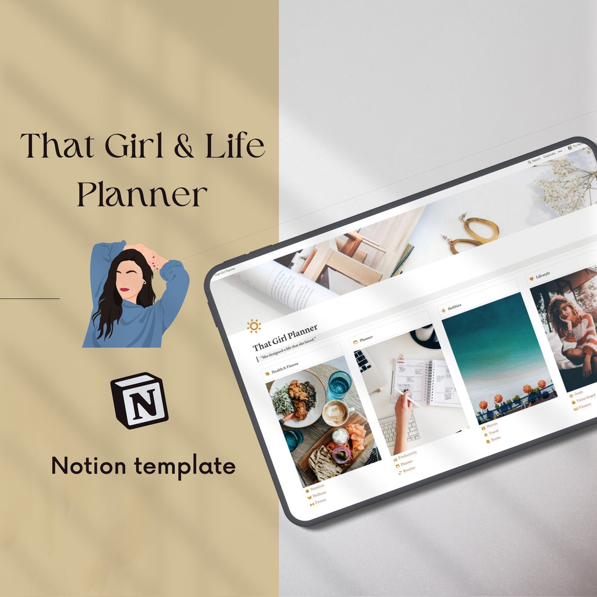 thegoodieslab's tweet image. We see all the girlies out there trying to keep an organized life and struggling to plan their time.🧘‍♀️

And that needs to end! Try now our all in one life planner and start saving time for yourself ➡️ thegoodieslab.etsy.com/listing/155953…

#notionplanner #thatgirlplanner #EtsySeller