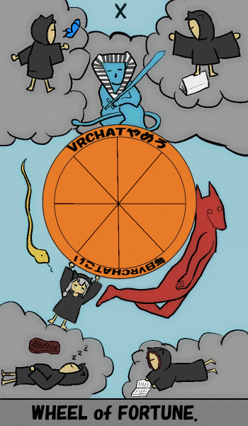 HaoriHakama678's tweet image. #むむファンかっぷ #第5回
お題：タロットカードになった自分