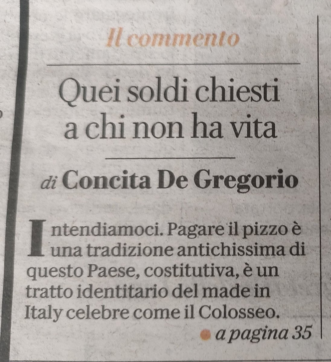 Ma come #ConcitaDeGregorio, non eri quella di avercene a sinistra di una come #GiorgiaMeloni?