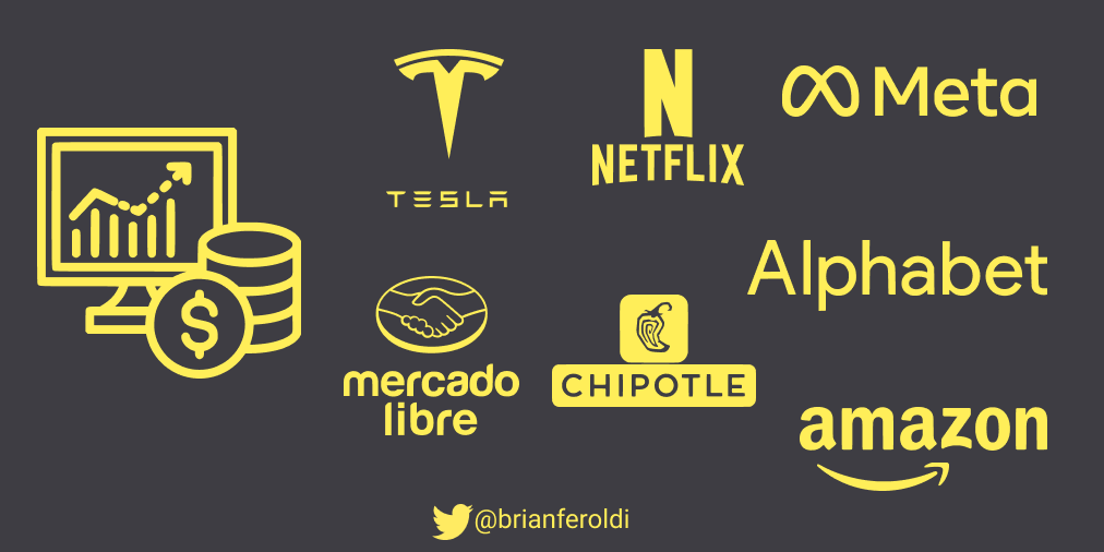 BrianFeroldi's tweet image. I own 7 stocks that are 15+ baggers and counting.

Here are 10 traits they all have in common (visualized):