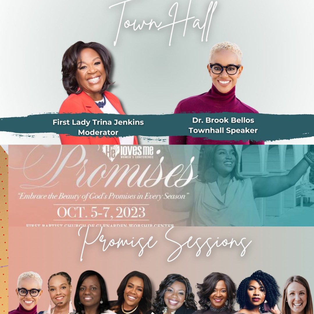 #HELOVESME2023 <a href="/fbcgwomen/">FBCGWomen</a> @fbcglenarden my pastoral covering <a href="/johnk/">John K</a>.jenkins and @trinajenkins6 So honored to be speaking and sharing in a Town Hall and also a separate Workshop on undoing Shame and what God placed on my heart and my new book #ShameUndone  <a href="/realmoretoolife/">@realmoretoolife</a>