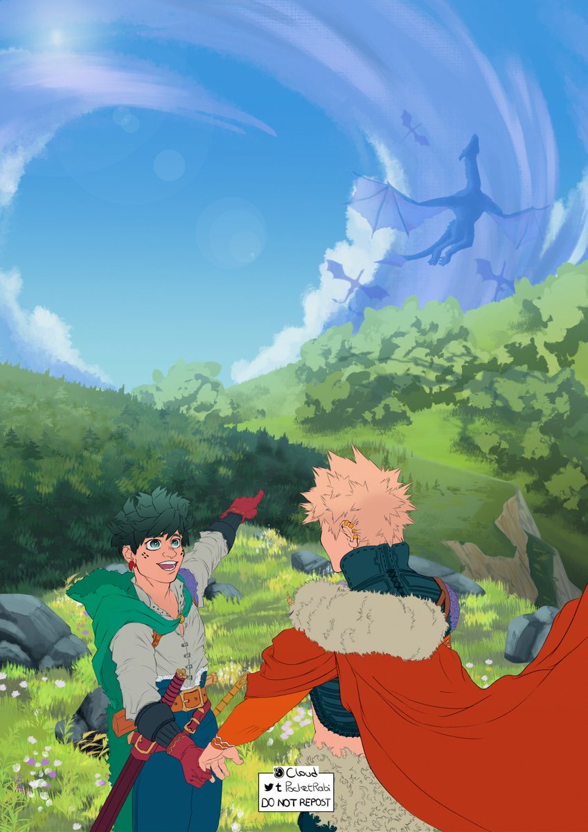 YES I can finally post my piece for the <a href="/bkdkbk_revbang/">Summer Daze | Completed</a> in collab with precious Nikko (@katsuduumb)!!
Thank you for working with me, dear!! I still feel so honored 😭😭😭
GO AND READ THEIR AMAZING STORY