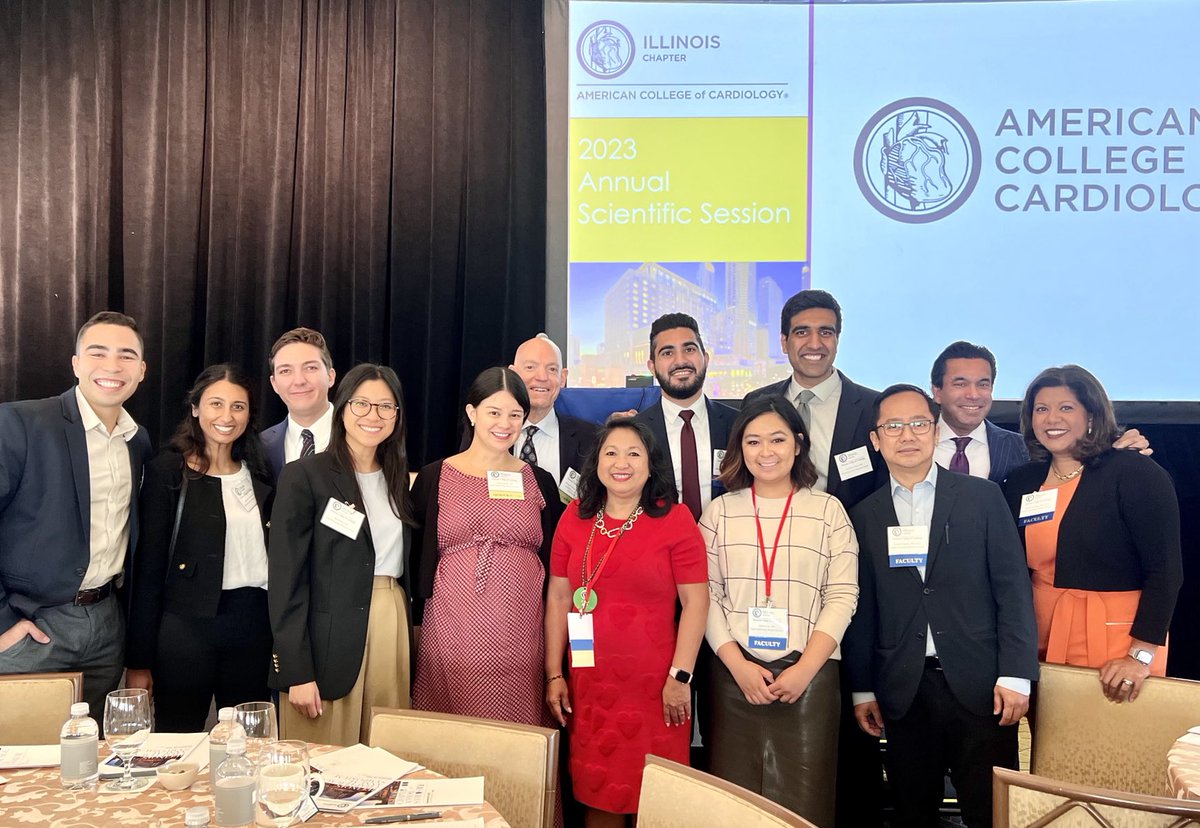 avolgman's tweet photo. Thanks to all who came to the ⁦@IllinoisACC⁩ Annual Mtg! From AI to TEVAR, we covered many CVD topics! The #ACCFITs #ACCWIC &amp; #ACCDEI were well represented! The Chiefs of Cardiology were inspiring! ⁦@docbfreed⁩ ⁦@SandeepNathanMD⁩ ⁦@RupaSanghaniMD⁩ https://t.co/1qzgx0qncS