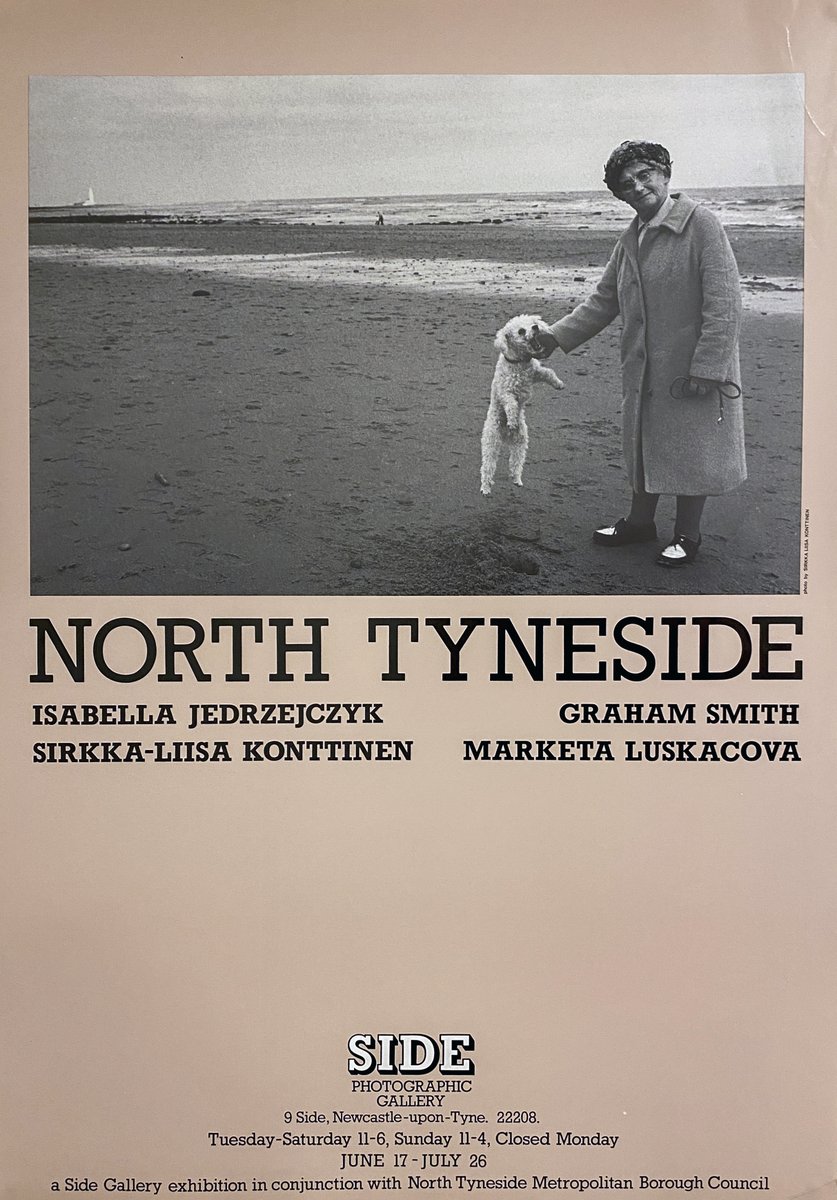 Another great exhibition from our 1981 programme. Images from North Tyneside by an impressive group of photographers: Isabella Jedrzejczyk, Sirkka-Liisa Konttinen, Graham Smith and Marketa Luskacova.