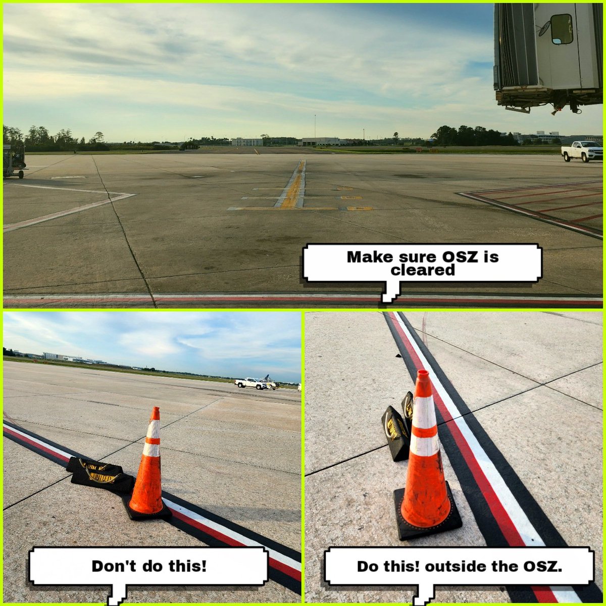 добрий ранок (🇺🇦)<a href="/united/">United Airlines</a>. Safety tip for today. Make sure that OSZ is cleared prior to arrival and departure. Safety should always be #1 in our everyday lifestyles. Stay safe! <a href="/AOSafetyUAL/">AO Safety UAL</a> <a href="/AO_Performance/">United Airlines AO Performance & Execution</a> <a href="/LouFarinaccio/">Lou Farinaccio</a> <a href="/SteveTanzella/">Steve Tanzella</a> <a href="/jeremyf73186955/">jeremy fletcher</a> #MCOFinest #SafetyFirst