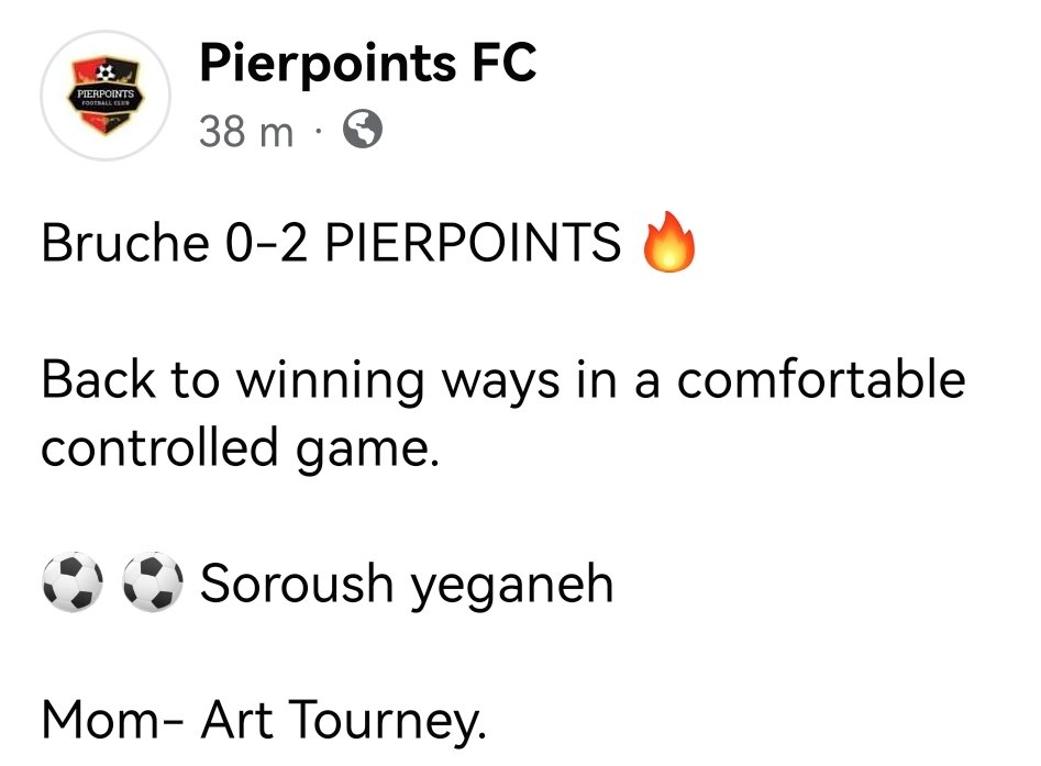 Pierpoints FC (@pierpointsfc) on Twitter photo 
